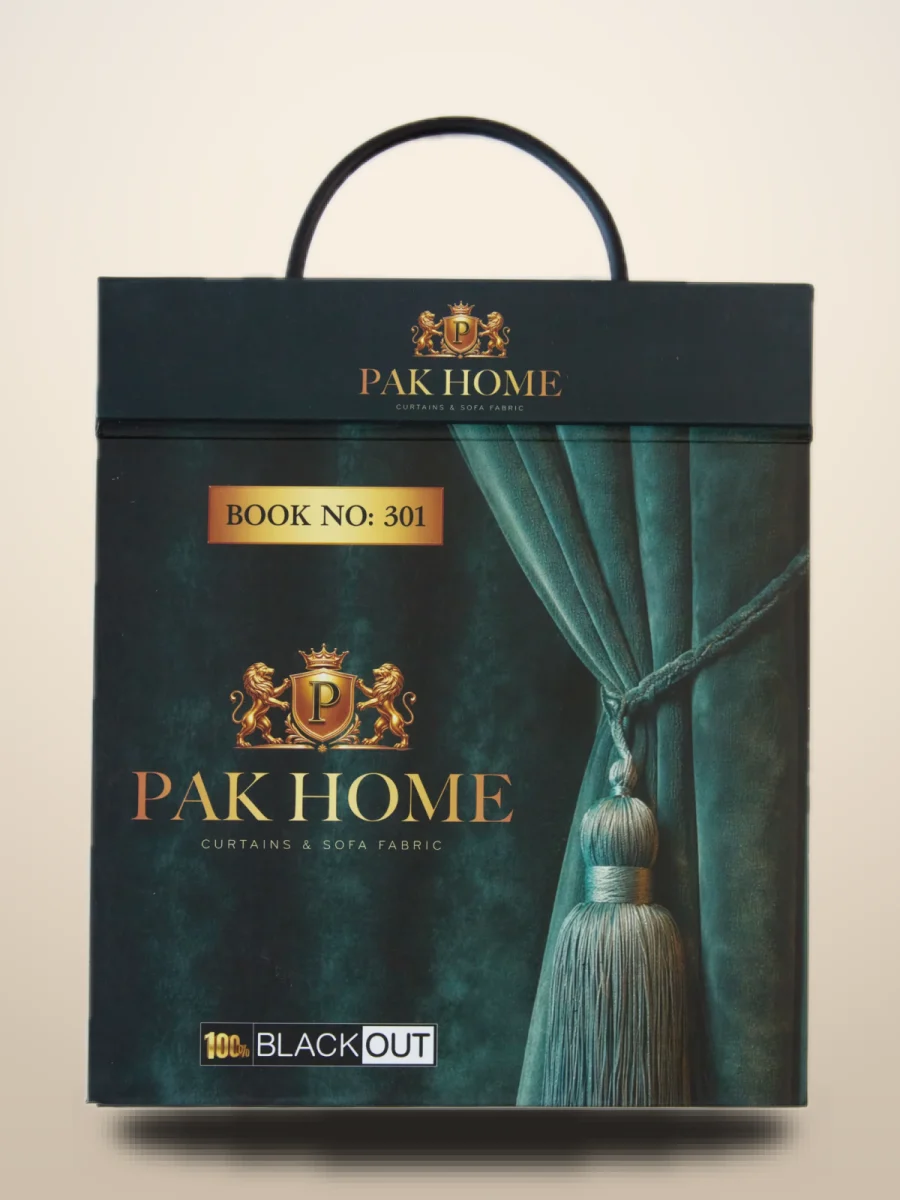 Pak Home book number 301, Textured blackout curtain fabric