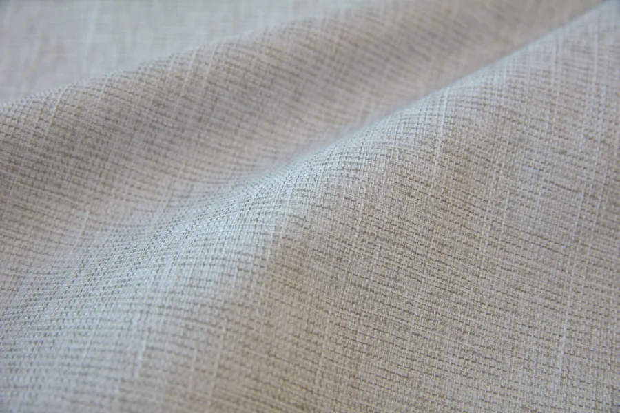 Catalogue 303 shade 303-08, Cyan — blackout curtain fabric close-up showing the weave and drape