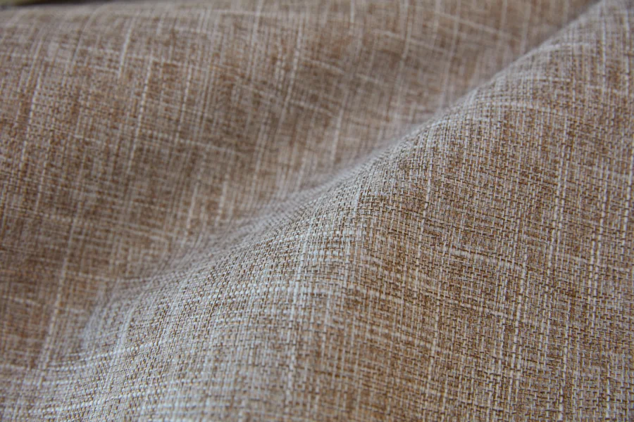 Catalogue 303 shade 303-14, Khaki — blackout curtain fabric close-up showing the weave and drape