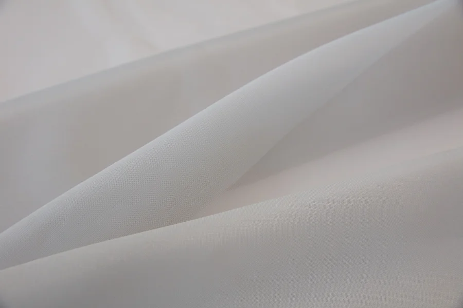 Catalogue 401 shade 401-05, Dark Beige Plain chiffon sheer curtain fabric