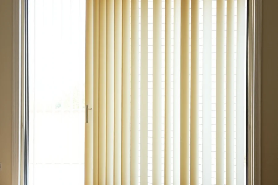 Vertical Blinds fabric close-up